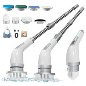 Lavador Giratório Elétrico Fartvolus Cordless Com 8 Cabeças