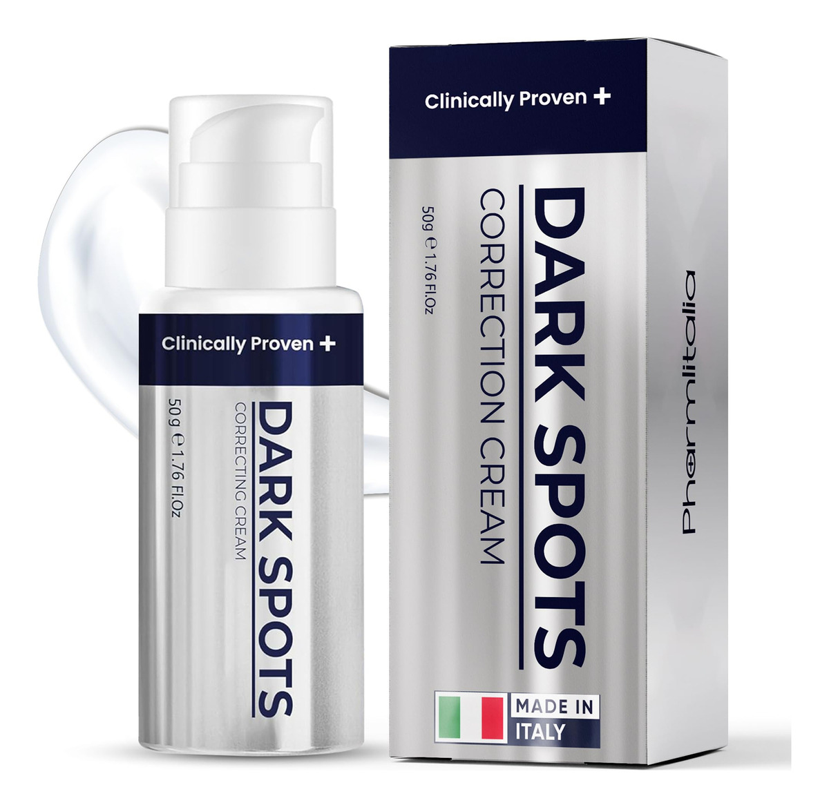 Creme Removedor De Manchas Escuras Pharmlitalia Para Rosto E