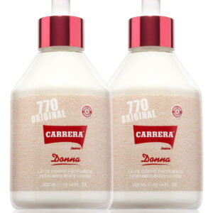 Loção Corporal Perfumada Carrera Jeans 770 Original 300ml X2