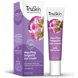 Creme Para Os Olhos Truskin Longevity Com Cafeína Bakuchiol