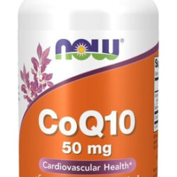 Coenzima Q10 - 50mg - Now Foods - 100 Softgels - Coq10 Sabor Sem