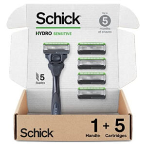 Navalha Schick Hydro Skin Comfort Sensitive 5 Lâmina Masculi