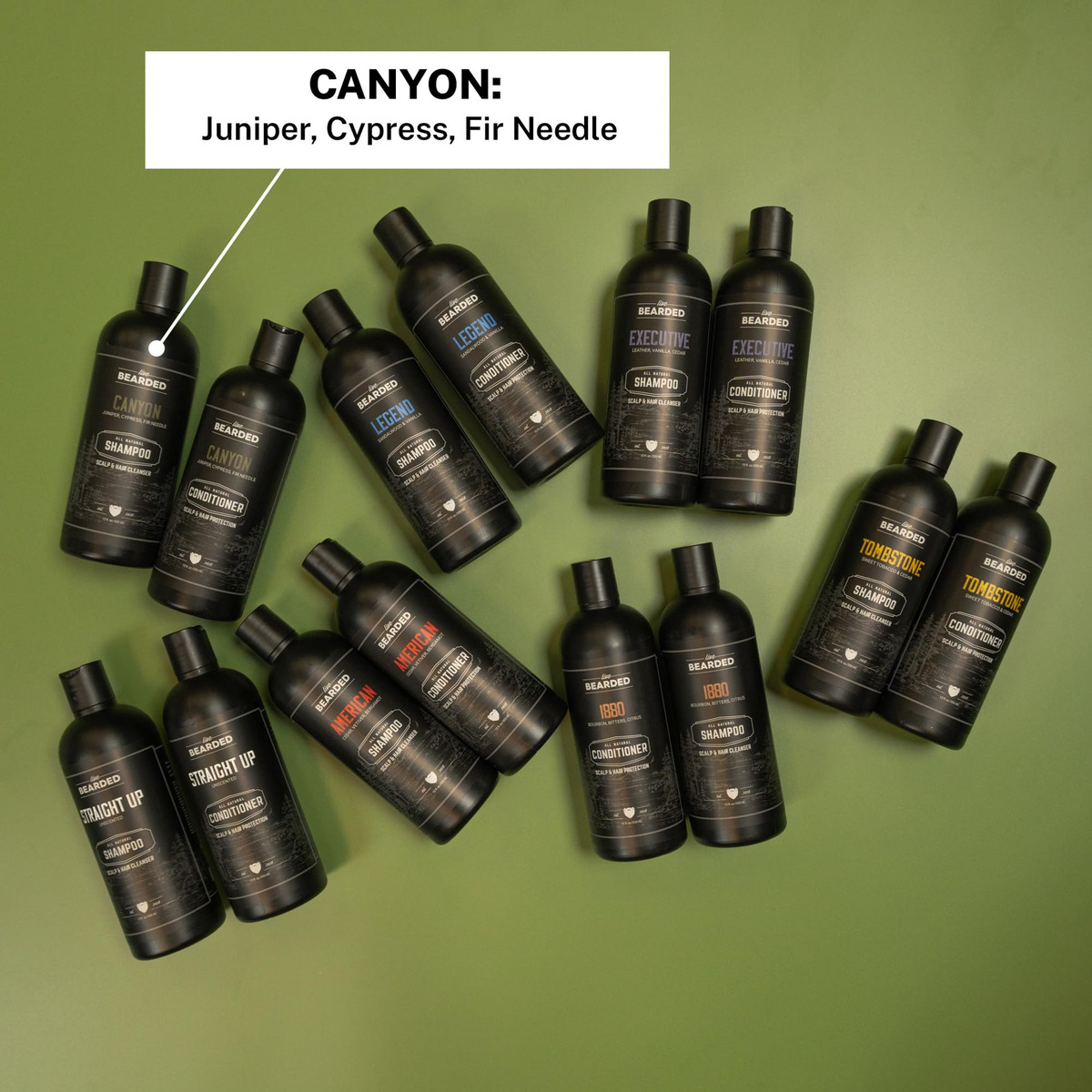 Shampoo E Condicionador Live Bearded All-natural Para Homens - Imagem 5