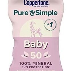 Coppertone Pure Simple Baby Tear Free À Base De Minerais