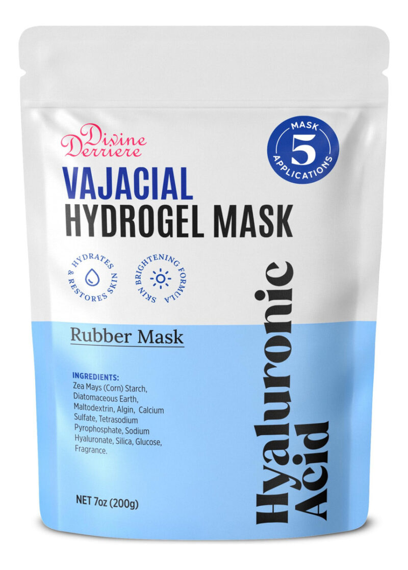 Máscara Vajacial De Hidrogel Divine Derriere Com Ácido Hialu