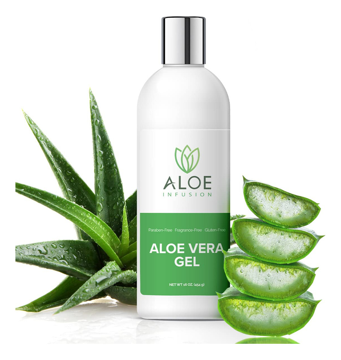 Gel De Aloe Vera Infusão De Aloe Hidratante Profundamente 48 - Imagem 3