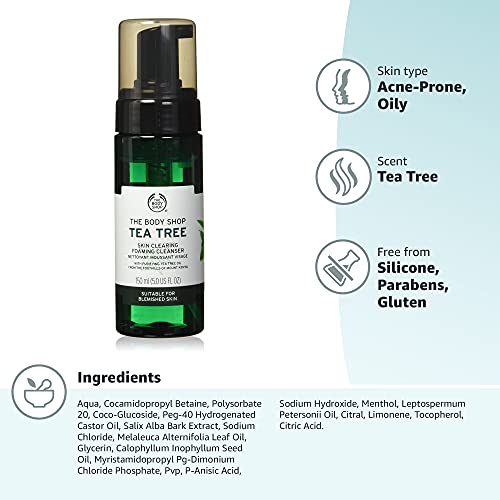 Limpador De Pele The Body Shop Tea Tree Skin Clearing 150 Ml - Imagem 4