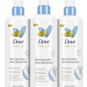 Limpador Corporal Dove Body Love Replenish Para Pele Seca E