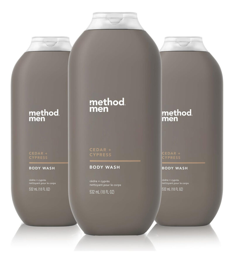Método De Lavagem Corporal Masculino Cedar + Cypress 540ml (