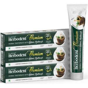 Pasta De Dente Herbodent Premium 172 Ml, Pacote Com 3, 21 Er