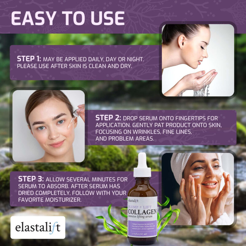 Conjunto De Cuidados Com A Pele Elastalift Collagen Serum E - Image 9