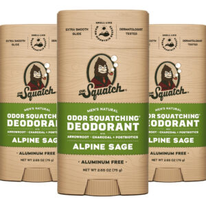Desodorante Dr. Squatch Natural Alpine Sage Para Homens 80 M