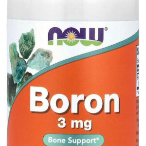 Boro Orgânico Puro, Cálcio E Magnésio X 100 Cápsulas Veganas, Sabor Sem Sabor