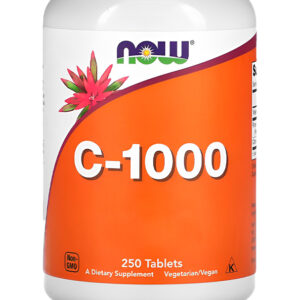 Vitamina C 1000mg E Rosa Mosqueta Now Foods 250tabls