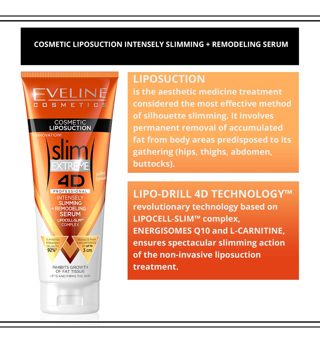 Sérum Corporal + Loção Reafirmante + Creme Para Celulite Eve - Imagem 3