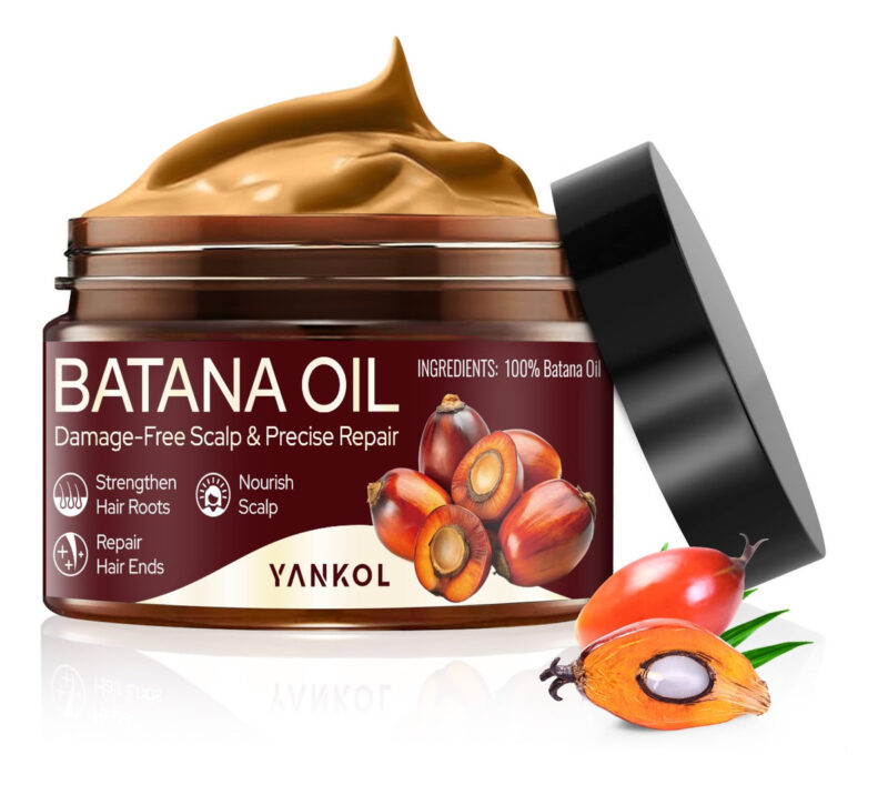 Óleo De Batana Yankol 100% Cru Prensado A Frio Orgânico Para