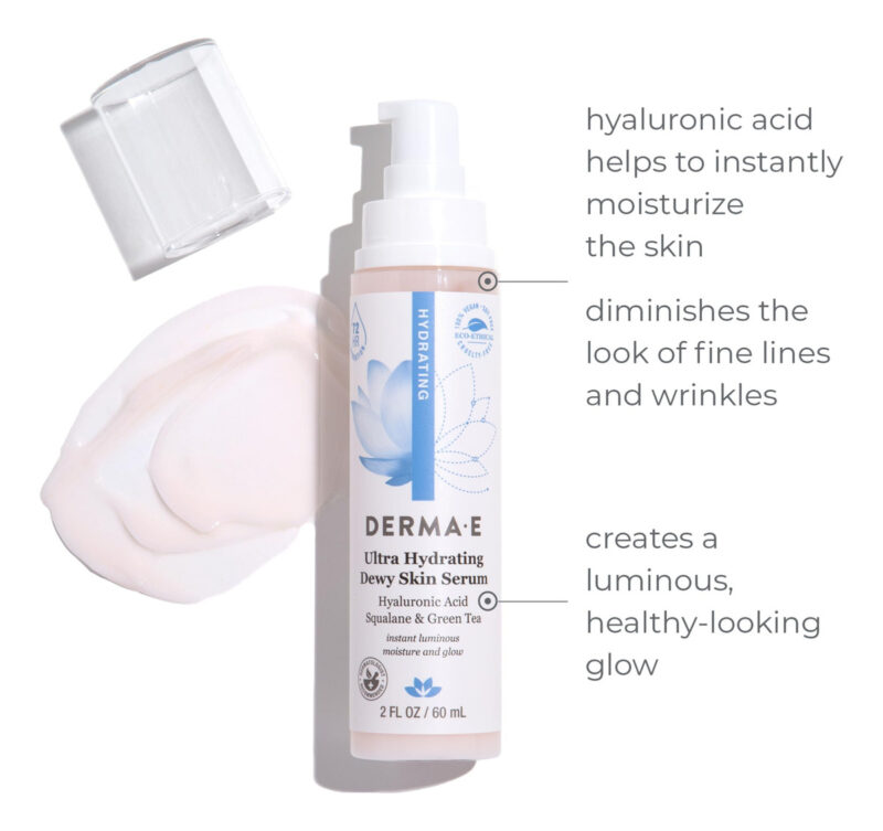 Sérum Derma E Ultra Hidratante Com Ácido Hialurônico E Chá V - Image 2