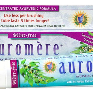 Pasta De Dentes Auromere Ayurvedic Herbal Mint Free 125 Ml,