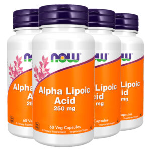 Ácido Alfa Lipóico 250mg Now Foods 60 Veg Cáps Importado 4un