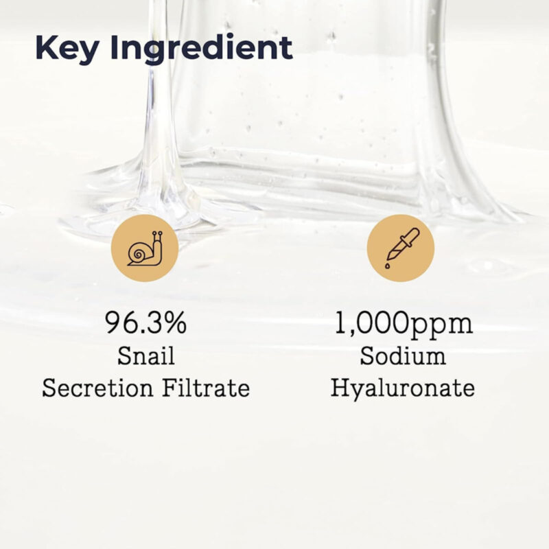 Sérum Exgyan Advanced Snail Mucin 96% Power Repair 100ml - Image 7