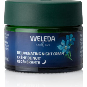Creme De Noite Rejuvenescedor Weleda Com Genciana Azul E Ede
