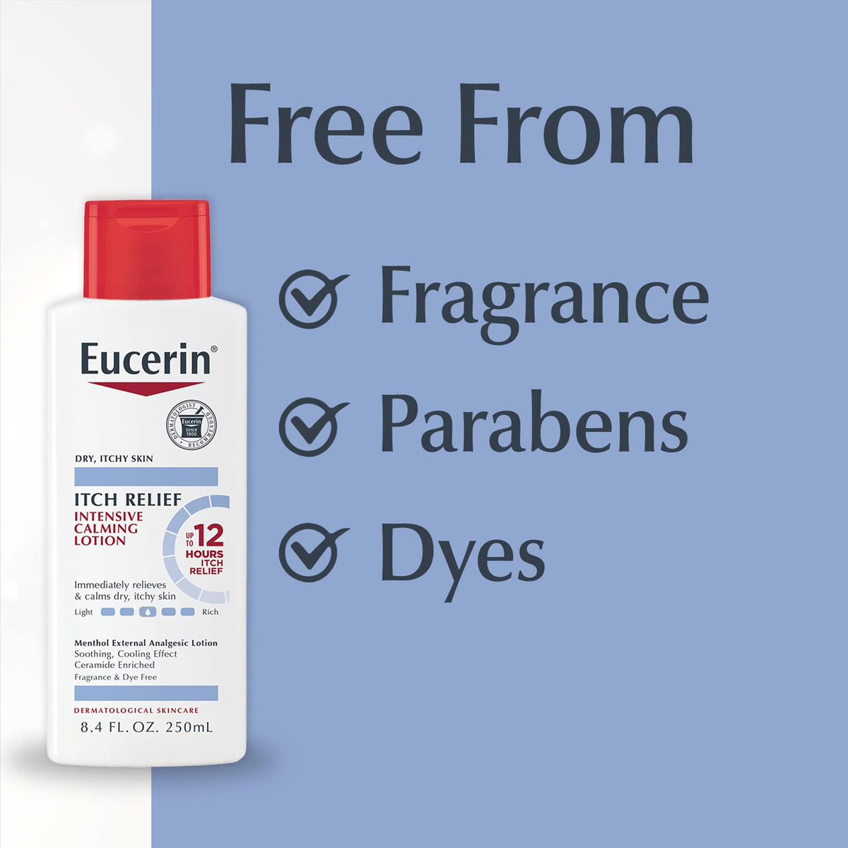 Loção Calmante Intensiva Eucerin Itch Relief - Imagem 5