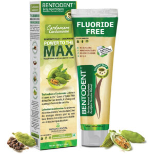 Creme Dental Argila Remineralizante Sem Flúor Bentodente 100