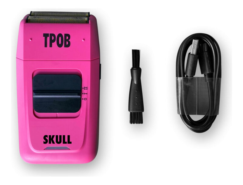 Barbeador Tpob Skull Foil Shavers Mini Skull Single Shaver - Image 3