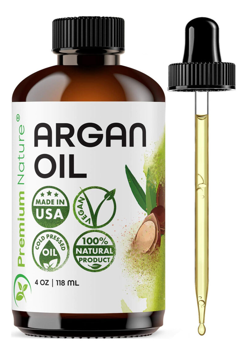 Sérum De Cabelo Natural Premium De Óleo De Argão 120 Ml Para