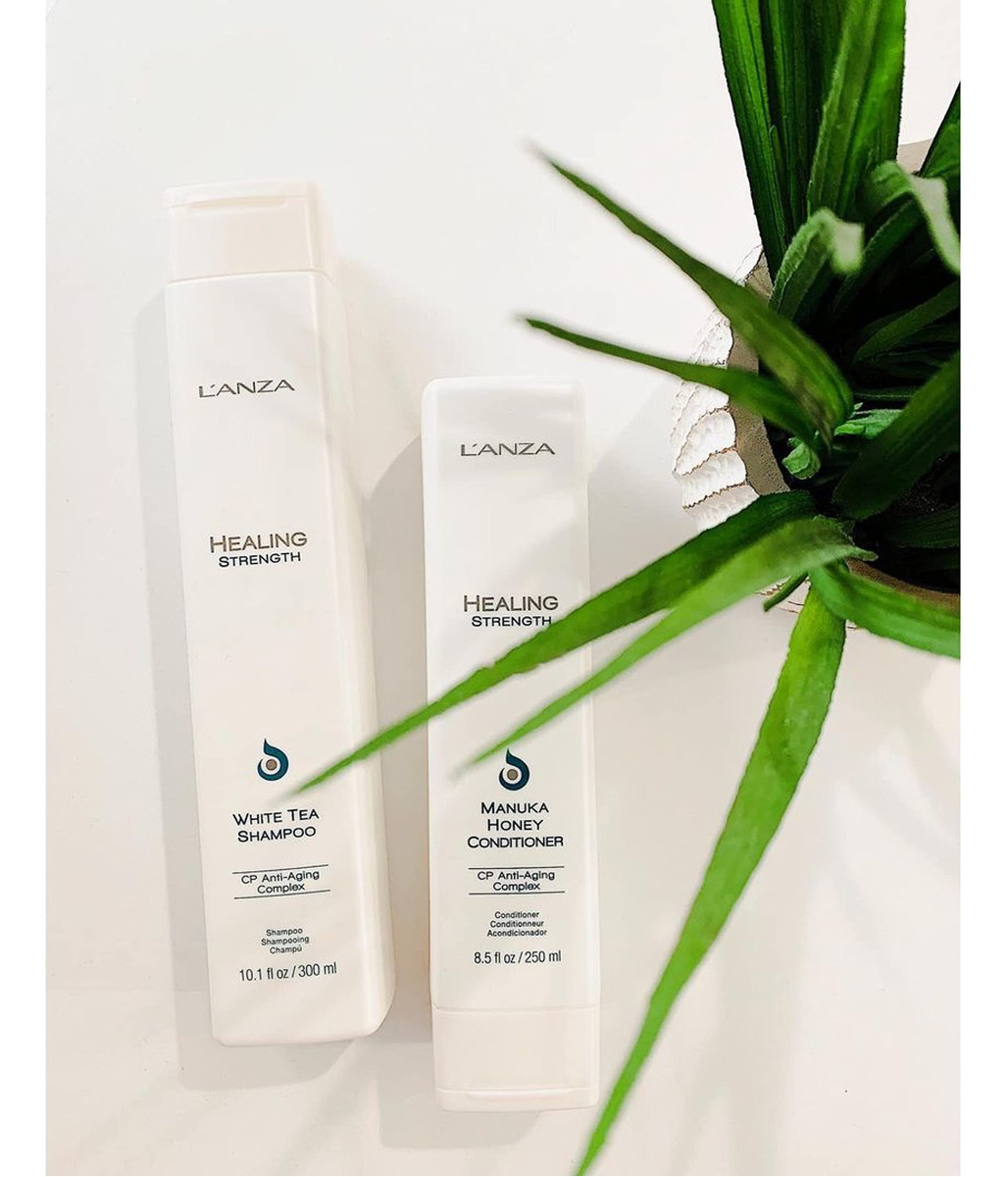 Shampoo L'anza Healing Strength Chá Branco 300ml - Imagem 7
