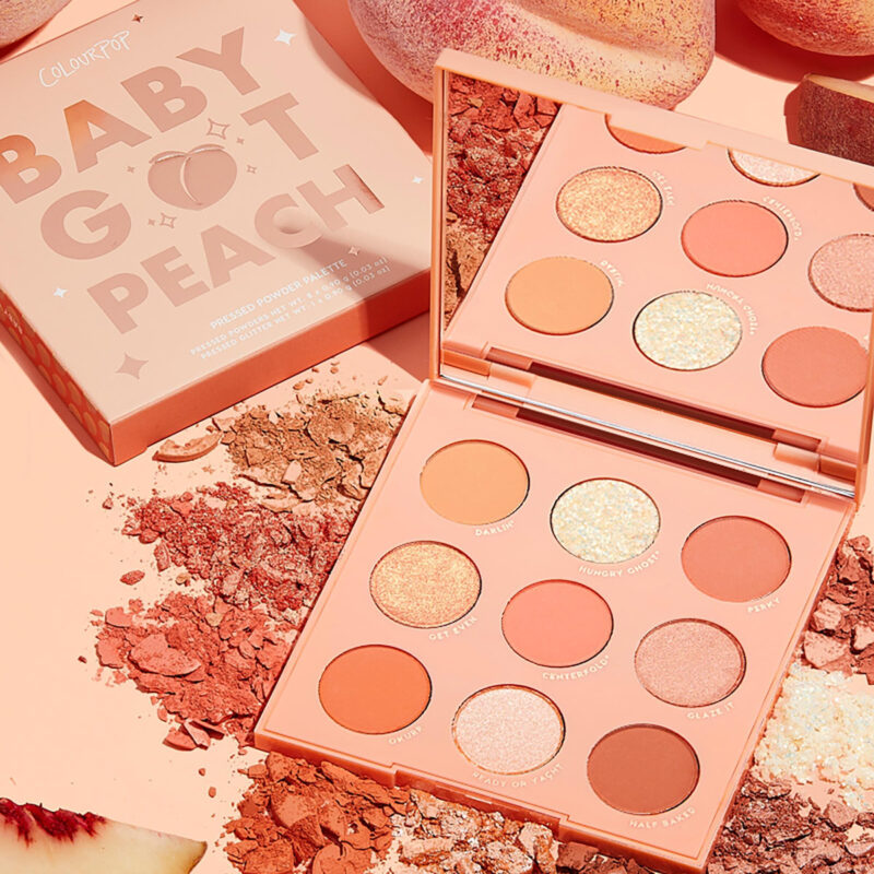 Paleta De Sombras Colourpop Baby Got Peach Com 9 Tons - Image 5