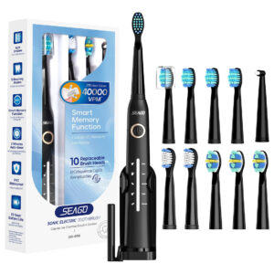 Escova De Dentes Elétrica Seago Recarregável Para Adultos 30