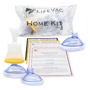 Dispositivo Portátil De Resgate Por Sucção Lifevac Home Kit