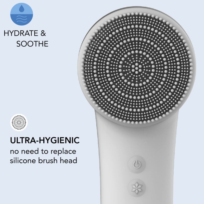 Escova De Limpeza Facial Conair Skin Cryotherapy Com Silicon - Image 5
