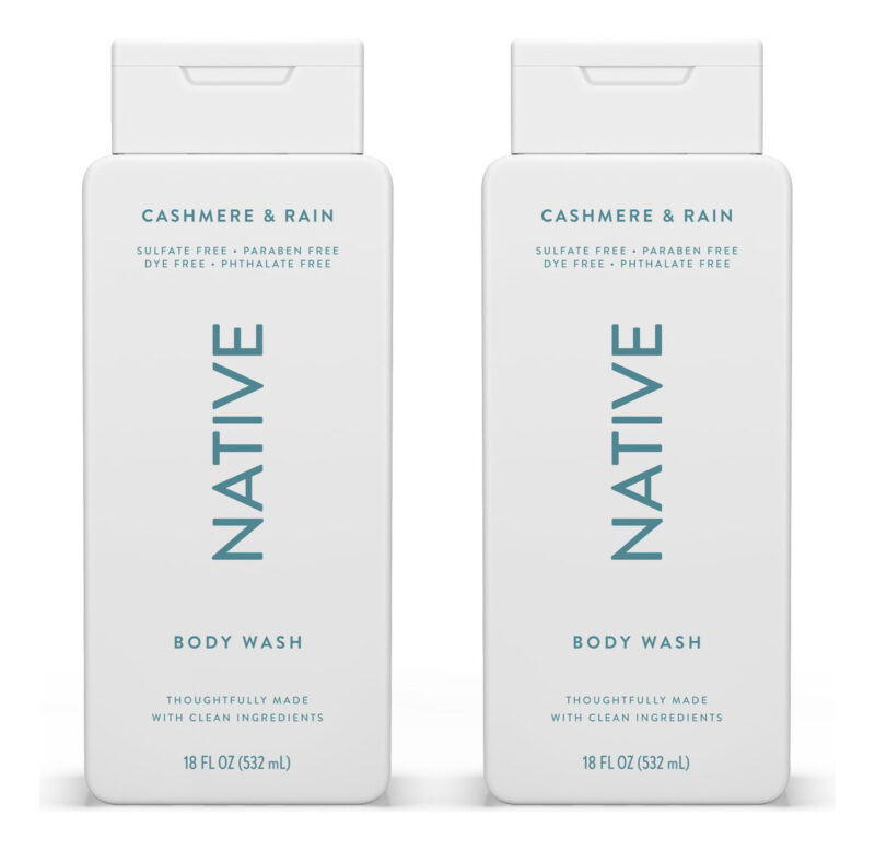 Sabonete Líquido Native Cashmere & Rain 532ml - Pacote Com 2