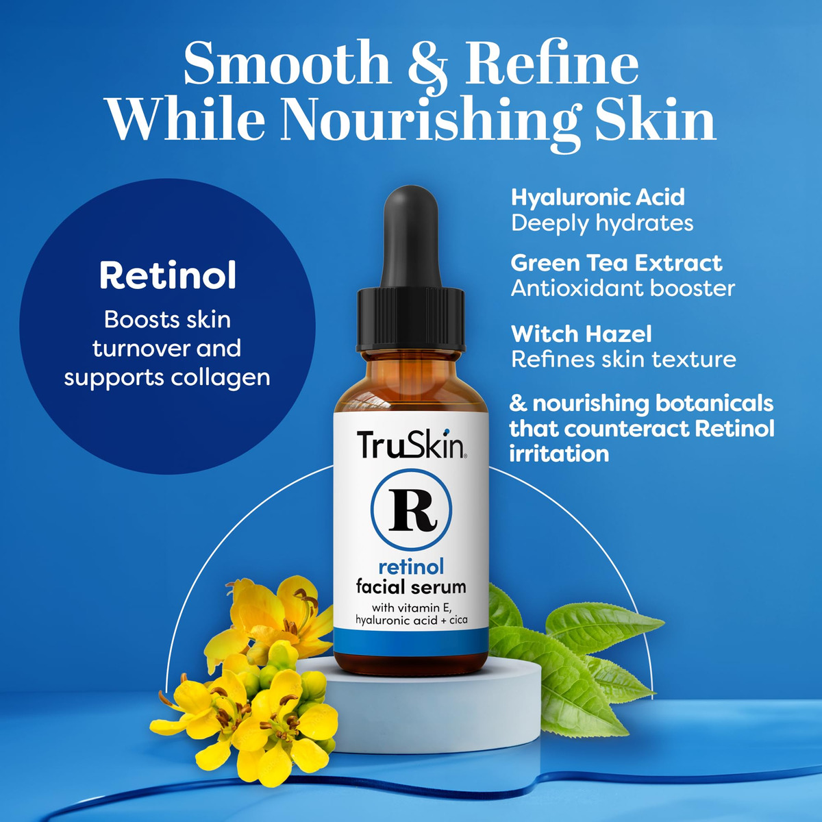Sérum Truskin Retinol Para Rosto Anti-envelhecimento 60 Ml C - Imagem 3