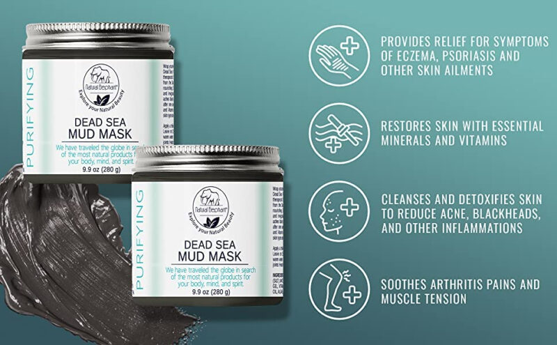 Máscara De Lama Natural Elephant Dead Sea Mud 280g - Image 6