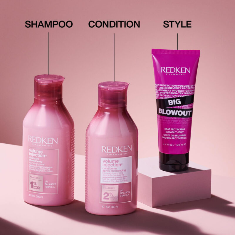 Shampoo Redken Volume Injection Para Cabelos Finos 1l - Image 5