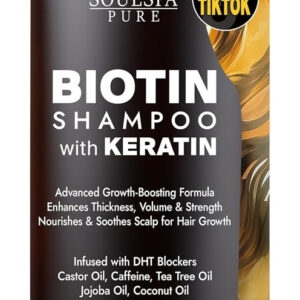 Shampoo De Biotina Com Queratina - Antiadelgaçante Avançado,