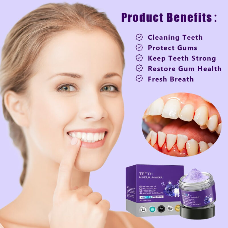 Pó Mineral Para Restauração De Dentes Saobaxin 50g/50ml 2 Un - Image 2