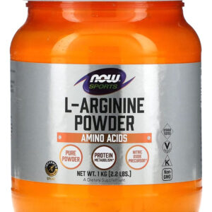 L-arginina Em Pó Now Foods Sports 1kg Importado
