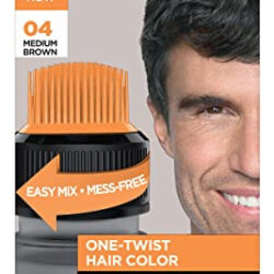 Kit Tintura Men Expert Excell 5' Tintura Tom 4 Castanho Médio Para Cabelo