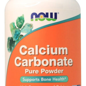 Carbonato De Cálcio Em Pó 340g Now Foods Calcium Carbonate