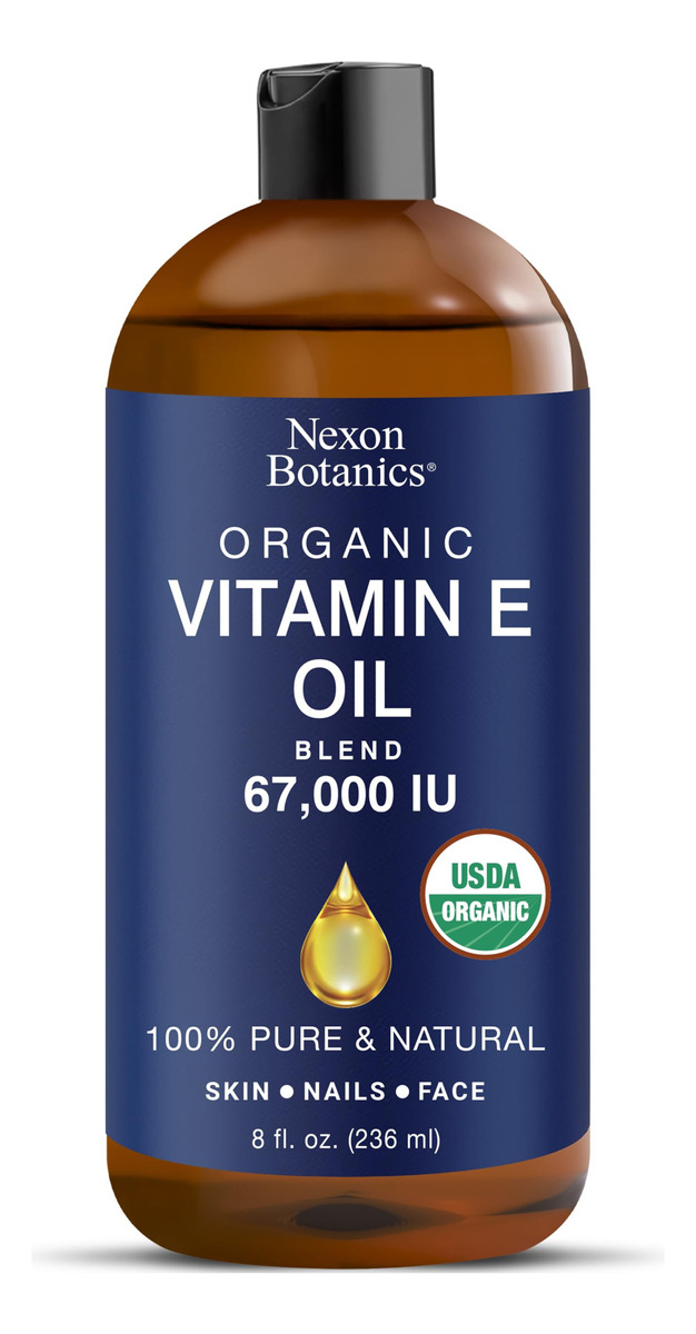 Óleo De Vitamina E Nexon Botanics 250ml 67000 Ui Para Pele E