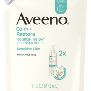 Limpador Facial Aveeno Calm + Restore Nutritive Oat 480ml