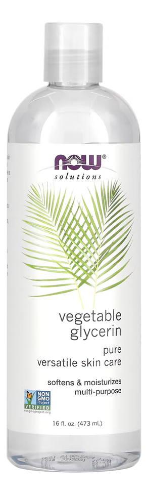 Glicerina Vegetal 473ml Cozinha Uso Diário Now Foods