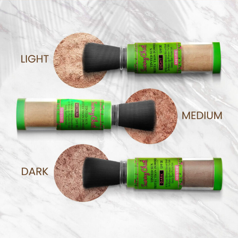 Protetor Solar Em Pó Sunny Chick Tinted Spf30 7ml Brush-on - Image 3