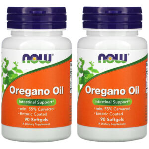 Óleo De Orégano Now Foods Oregano Revestido 90 Sofgels 2un