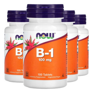 Vitamina B-1 100mg 100 Veg Tablets Importado 4un Now Foods
