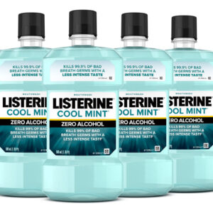 Enxaguante Bucal Listerine Zero Alcohol Germ Killing, Pacote